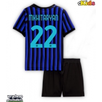 Inter Milan Henrikh Mkhitaryan #22 Replica Home Minikit 2025-26 Short Sleeve (+ pants)